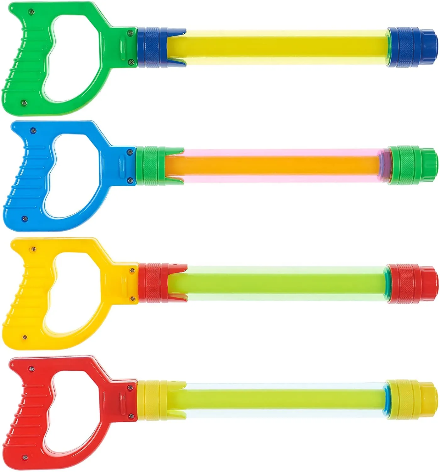 4 Pack Water Shooter With Easy Grip Handles  Water Blaster With Easy Grip