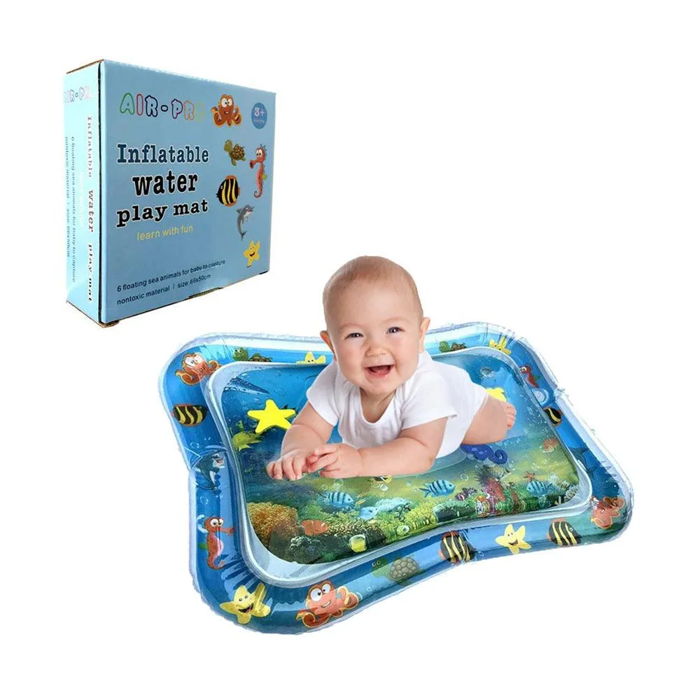 AquaPlay Baby Inflatable Water Mat – Interactive Summer Beach Water Cushion for Infants & Toddlers