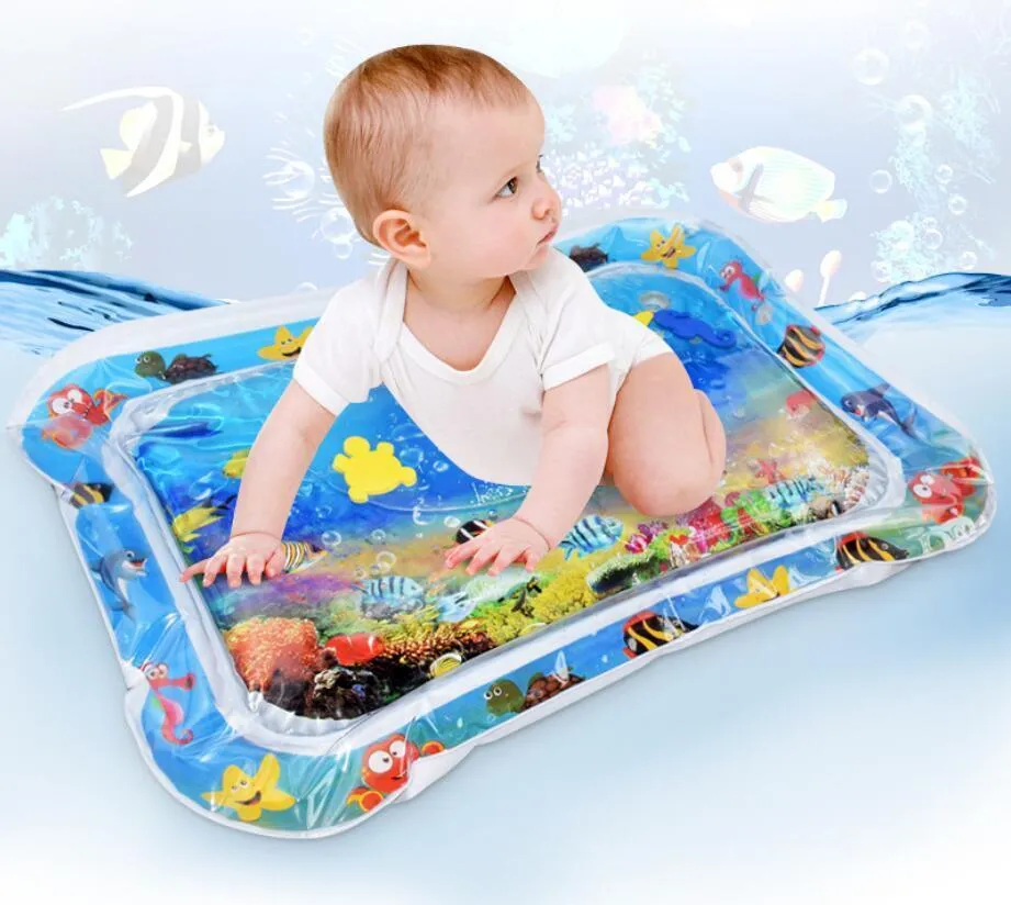 AquaPlay Baby Inflatable Water Mat – Interactive Summer Beach Water Cushion for Infants & Toddlers