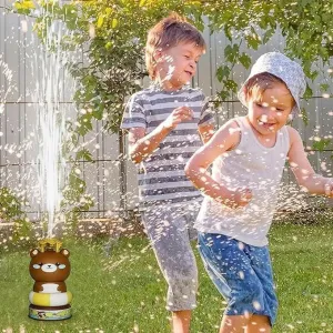 Bear Fountain  Water Sprinkler For Kids