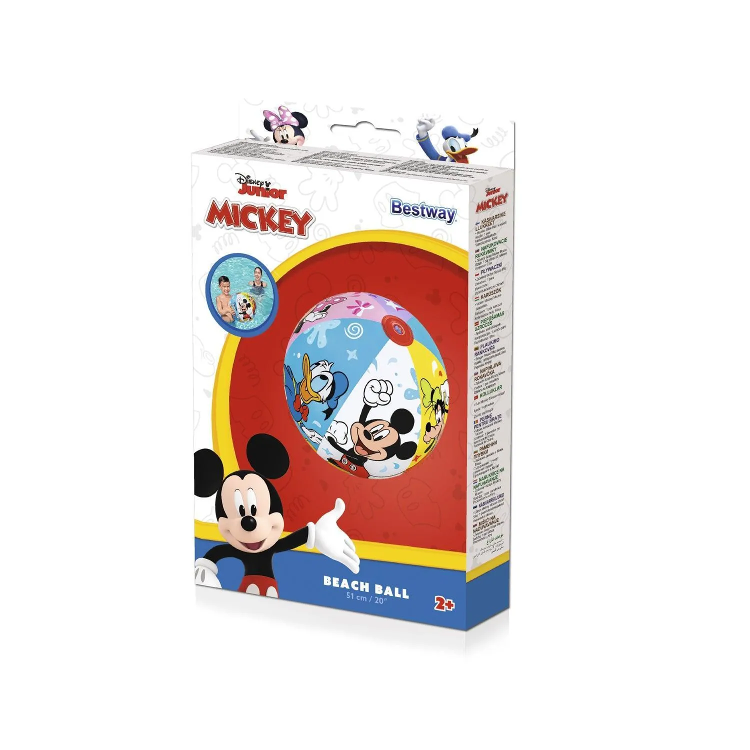 Bestway Disney JuniorÂ® Mickey & Friends water ball 51 x 17 cm