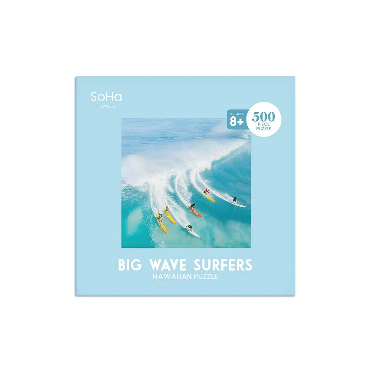 Big Wave Surfers, Square Puzzle, 500pcs