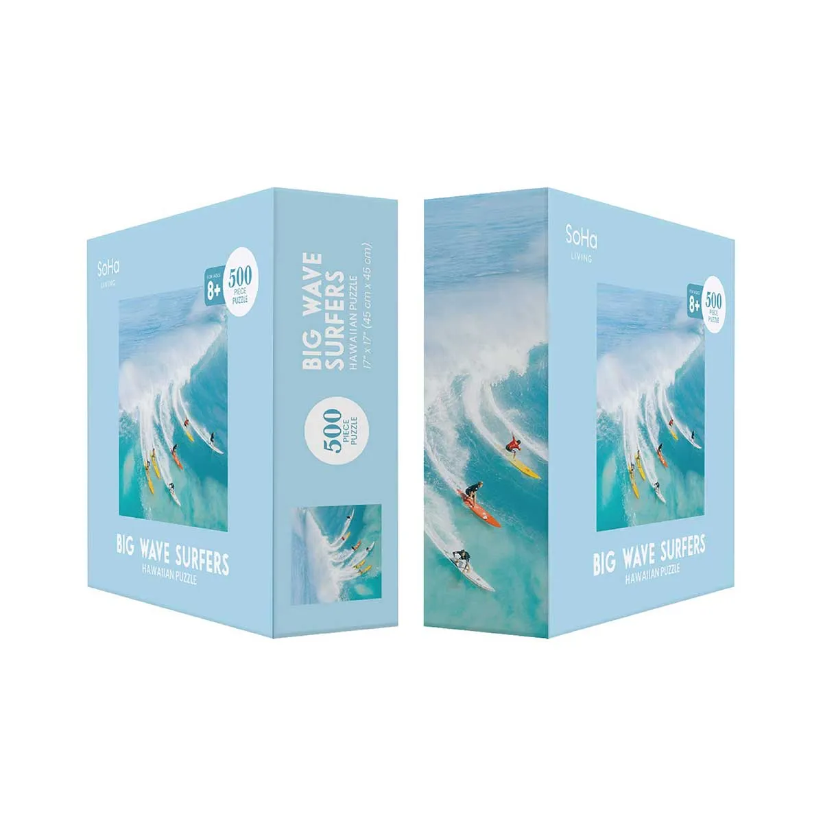 Big Wave Surfers, Square Puzzle, 500pcs