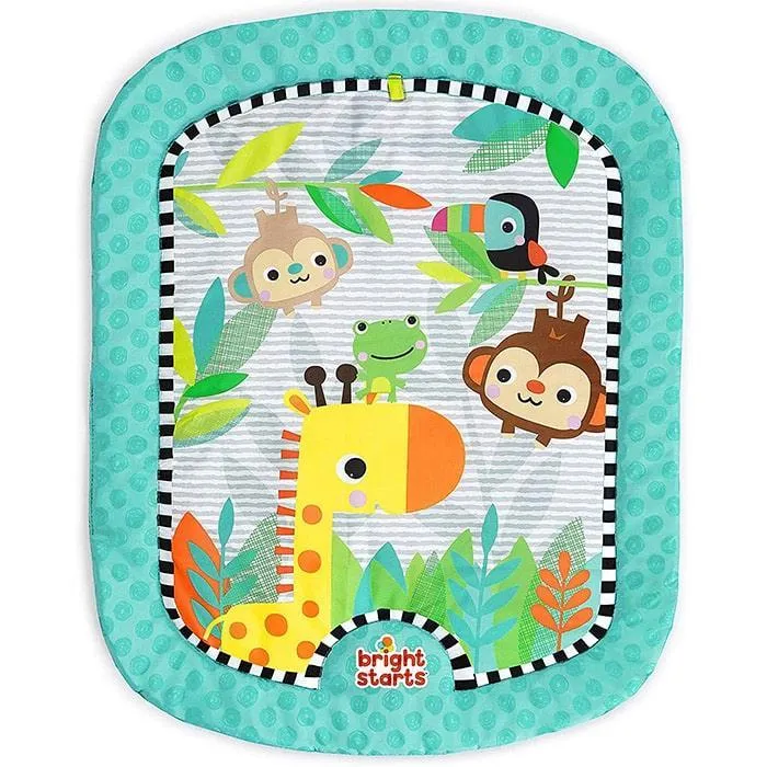 Bright Starts Prop Mat - Baby Activity Gym - Giggle Safari