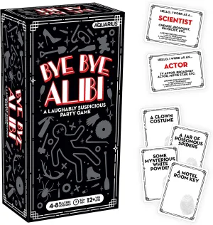 Bye Bye Alibi Card Game