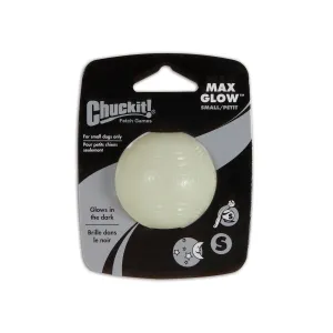 Chuckit Max Glow Ball Small Dog Toy