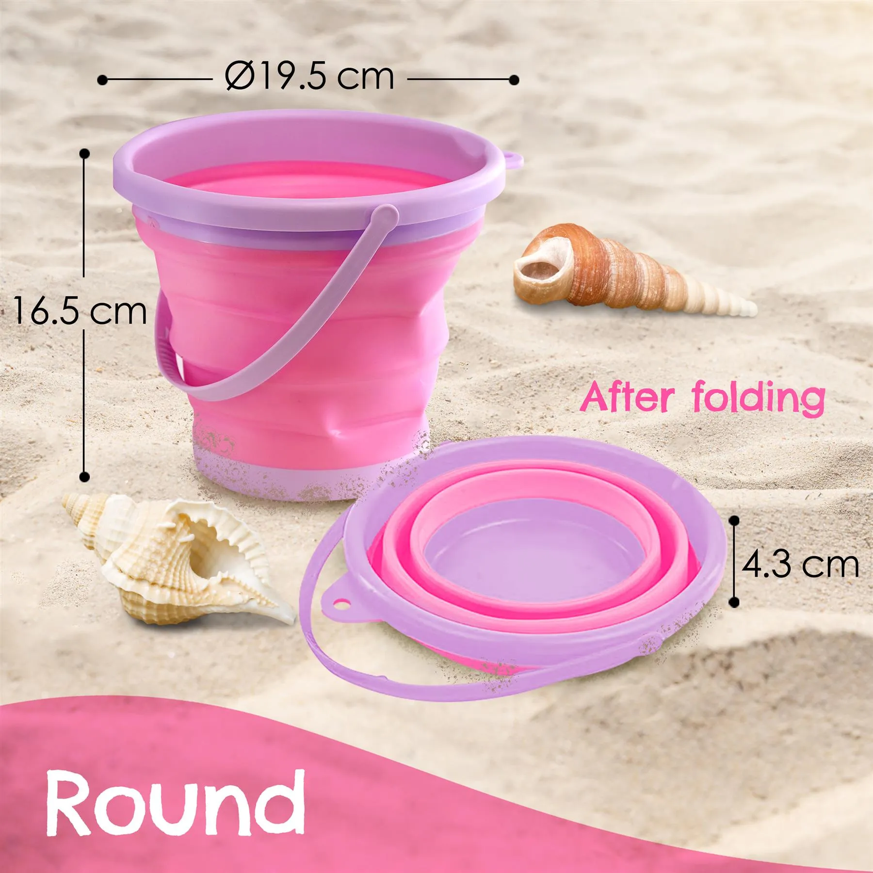 Collapsible Beach Bucket