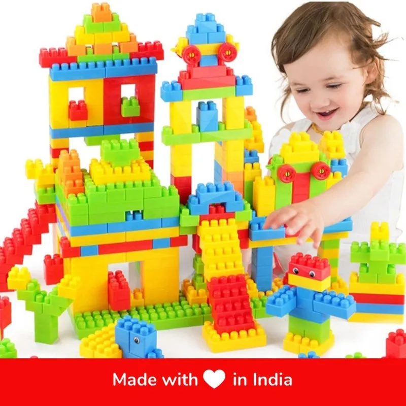 Constructive Play Blocks Game (Creative, Learning and Educational Toy Set)