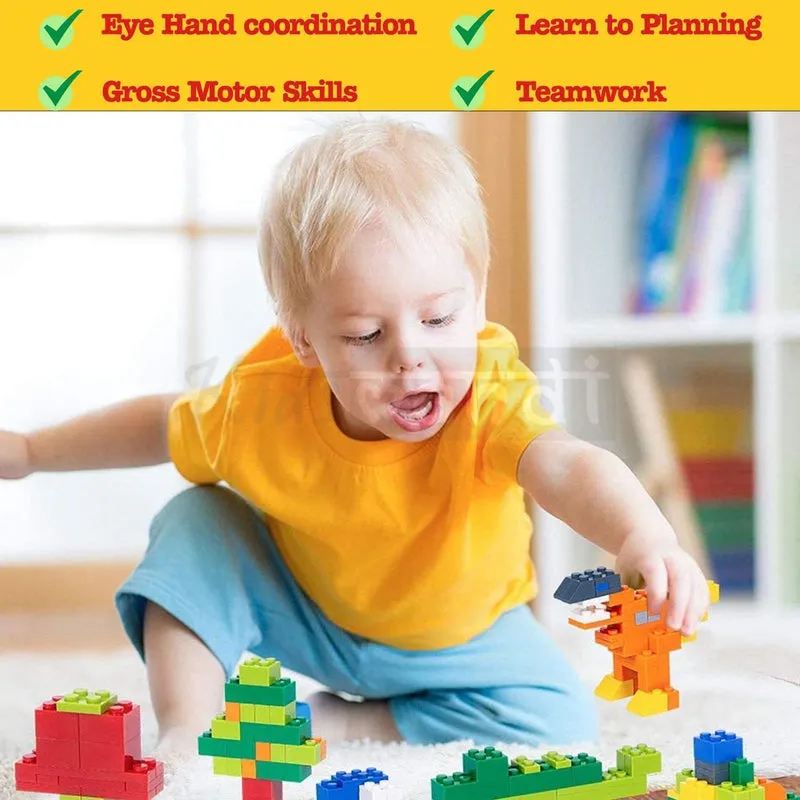 Constructive Play Blocks Game (Creative, Learning and Educational Toy Set)