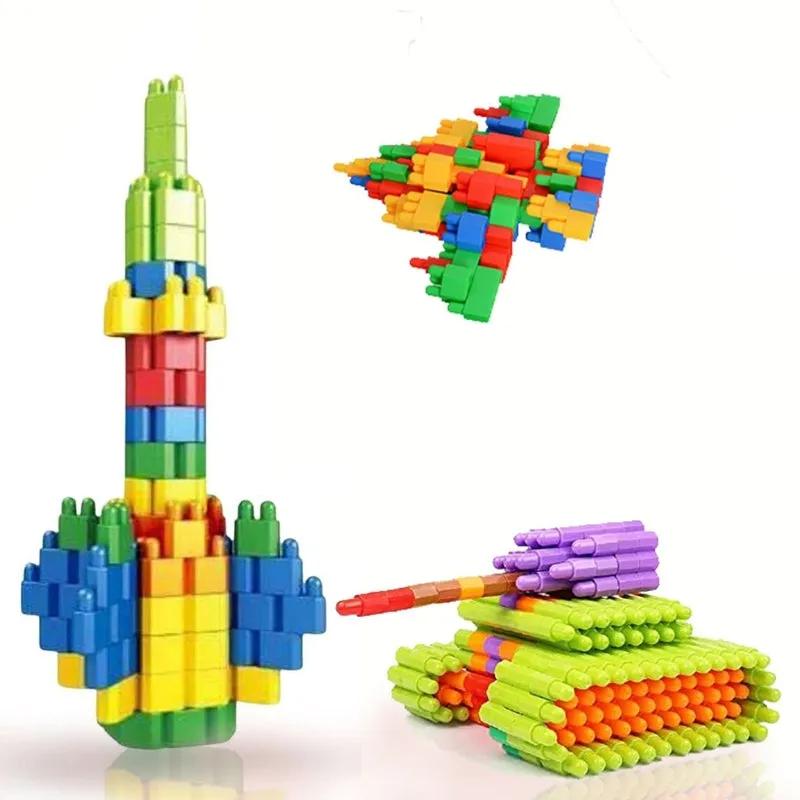 Constructive Play Blocks Game (Creative, Learning and Educational Toy Set)