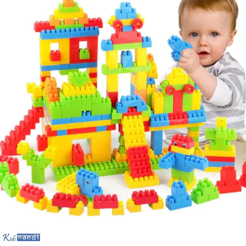 Constructive Play Blocks Game (Creative, Learning and Educational Toy Set)