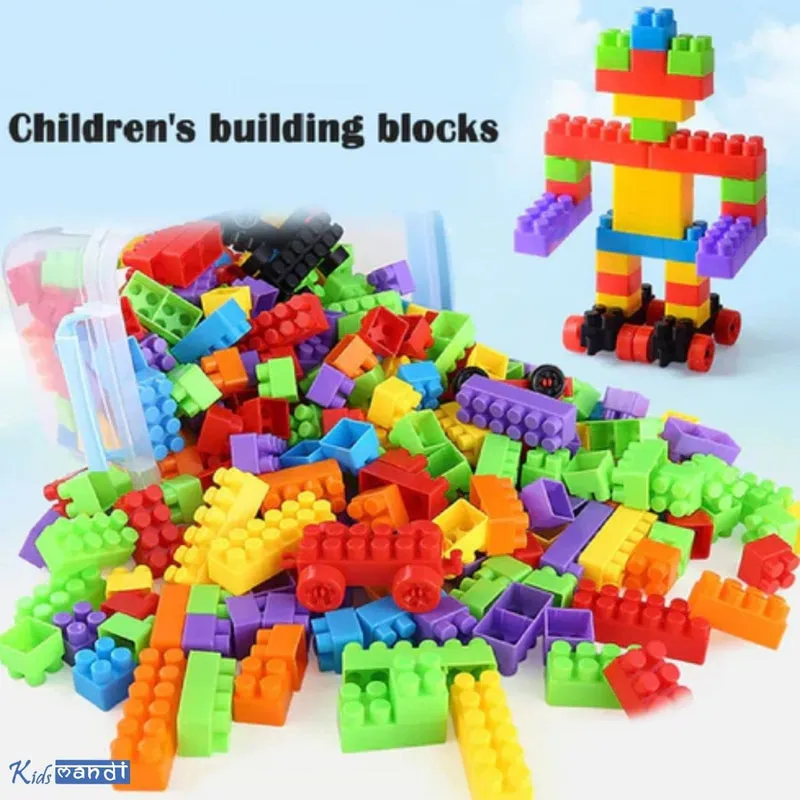 Constructive Play Blocks Game (Creative, Learning and Educational Toy Set)