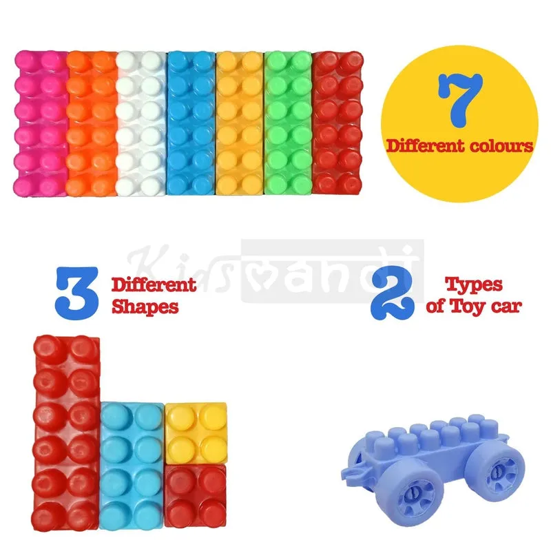 Constructive Play Blocks Game (Creative, Learning and Educational Toy Set)