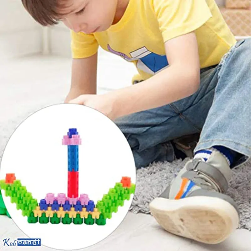 Constructive Play Blocks Game (Creative, Learning and Educational Toy Set)