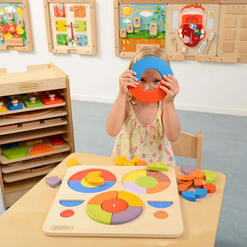 Creative Wooden Puzzle Blocks