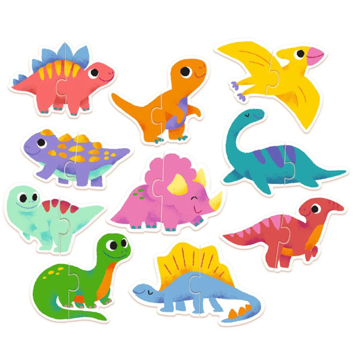 Duo Dinosaur 20pc Puzzle - Djeco