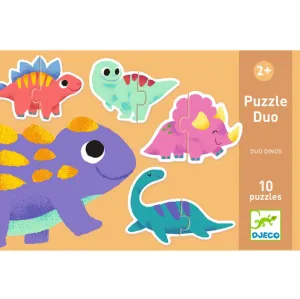 Duo Dinosaur 20pc Puzzle - Djeco