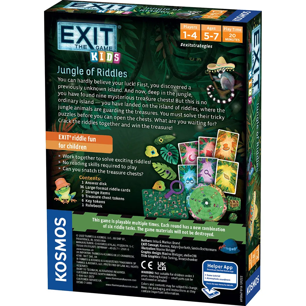 EXIT: The Game - Kids - Jungle of Riddles