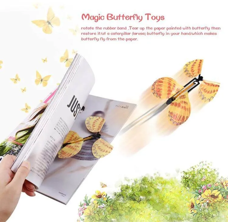 Flying Butterfly Magic Toys