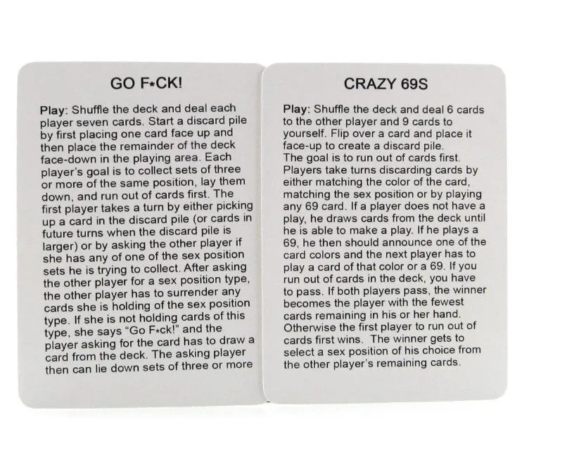 Go F*ck Card Game