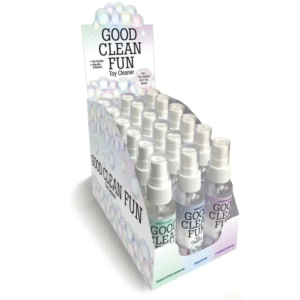 Good Clean Fun Cleaner 18 Pc Display