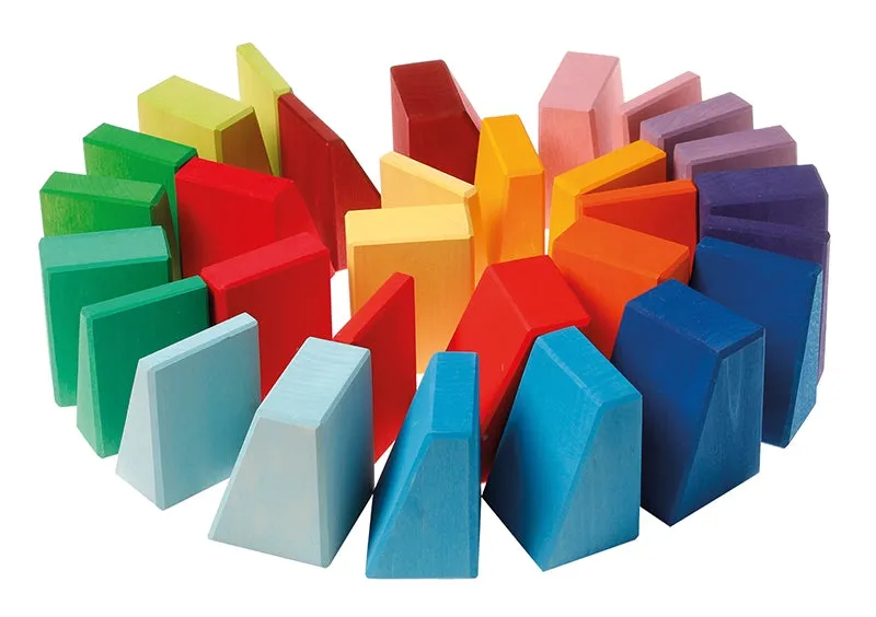 Grimm's Building Set Sloping Blocks