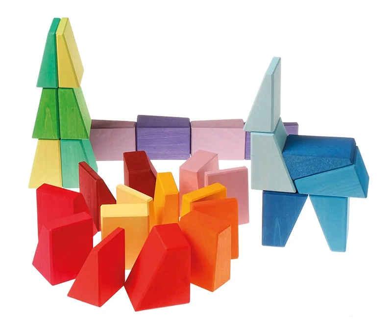 Grimm's Building Set Sloping Blocks