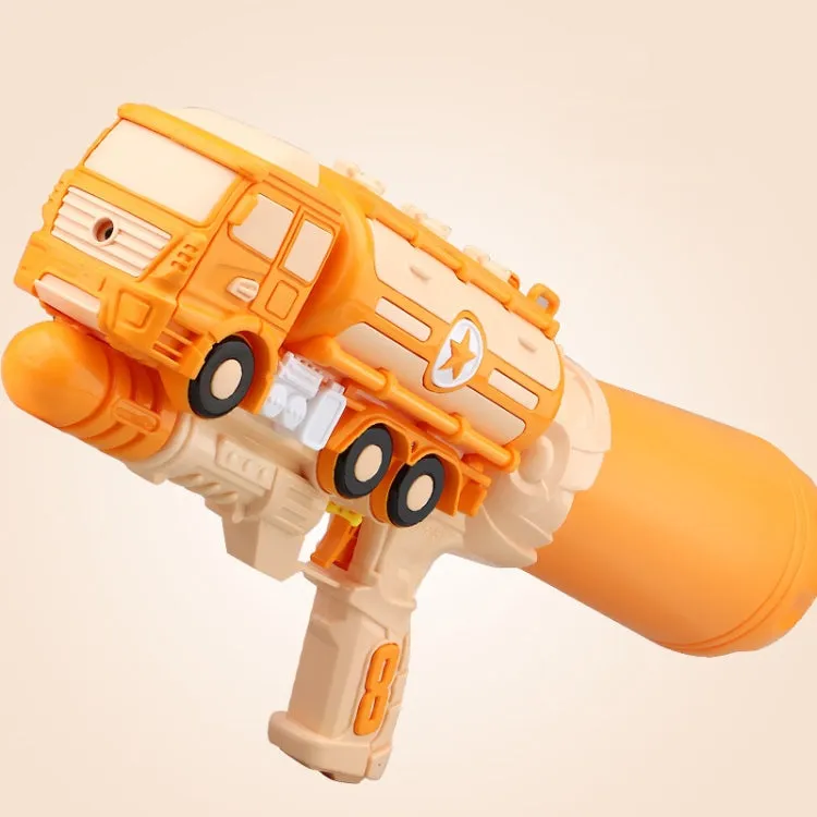 Hildren Pumping Water Play Device Summer Beach Outdoor Water Toys, Style: Oil Tanker (Yellow)