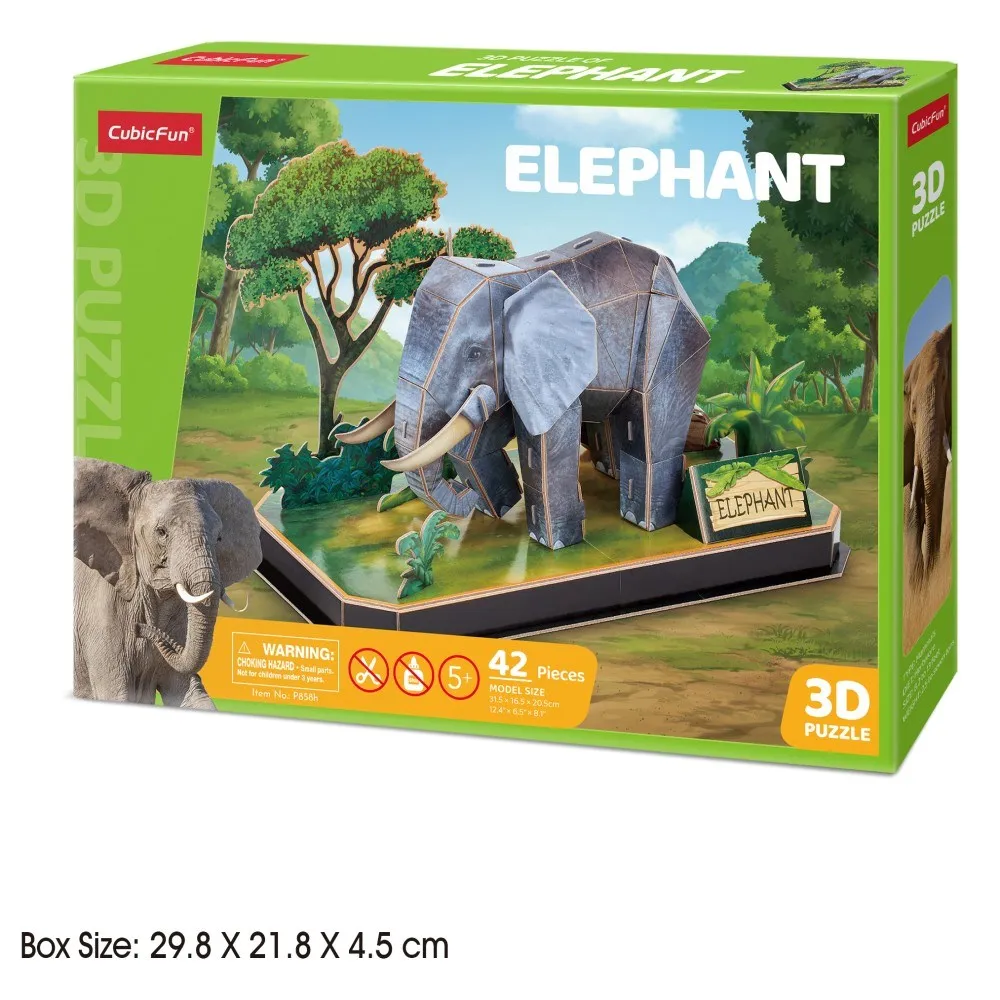 Holdson Animal Pals Elephant 3D Puzzle