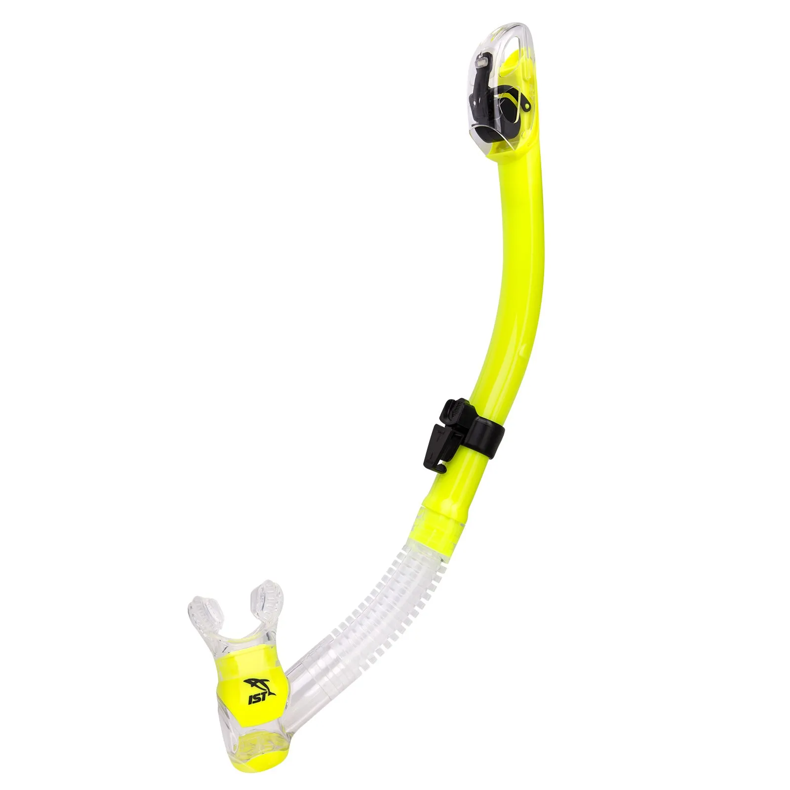 IST Dry-Top Snorkel for Scuba Diving and Snorkeling