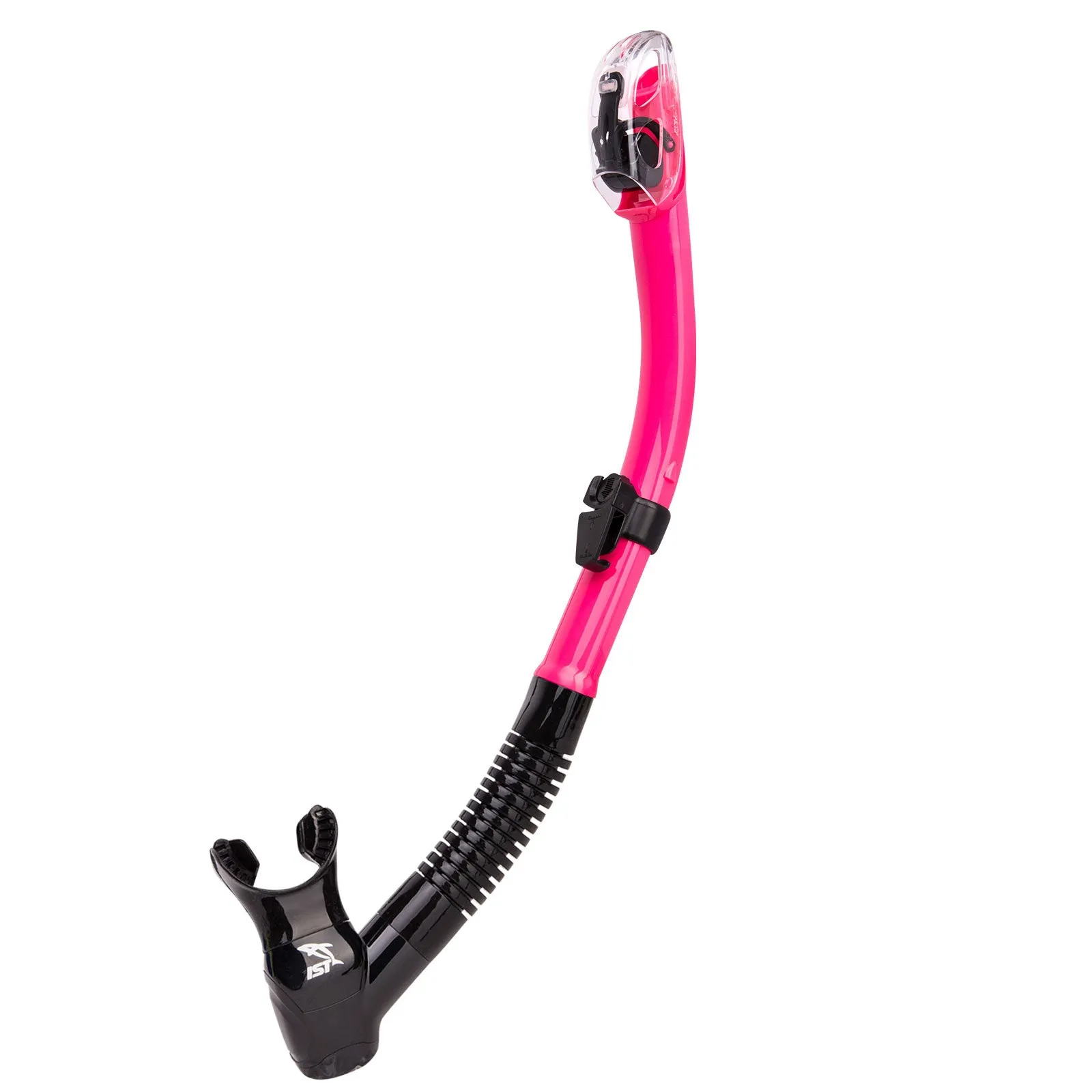 IST Dry-Top Snorkel for Scuba Diving and Snorkeling