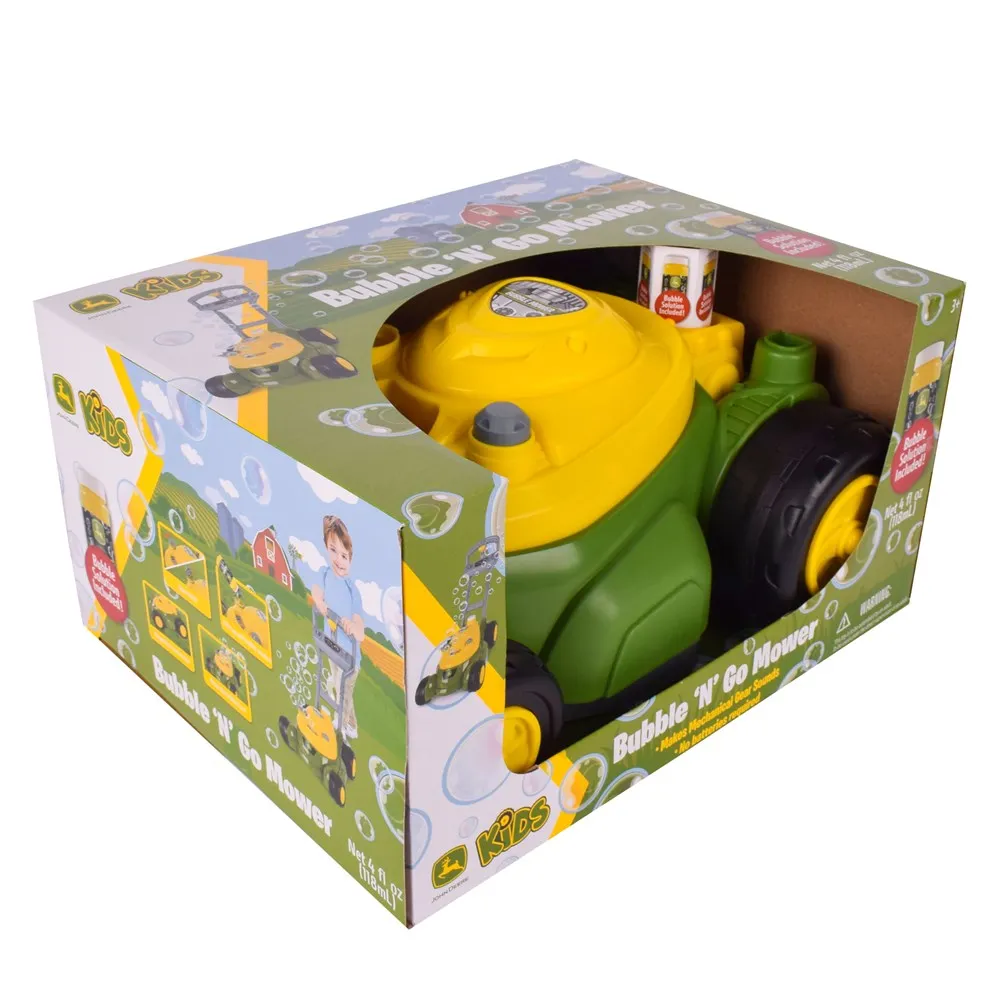 John Deere Bubble 'N' Go Mower Combo Toy