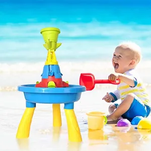 Kids Sand and Water Table Play Fun Waterpark Play Table