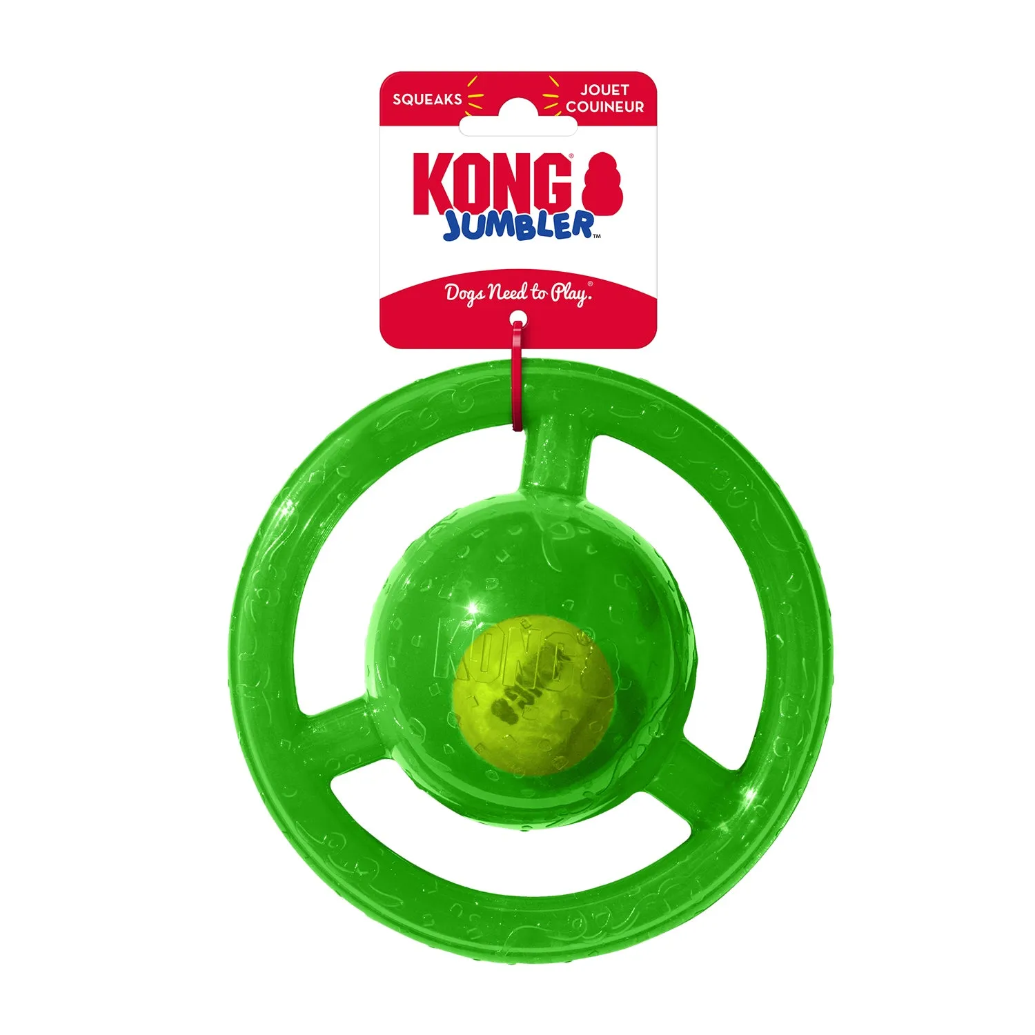 KONG Jumbler Disc Dog Toy Medium/Large