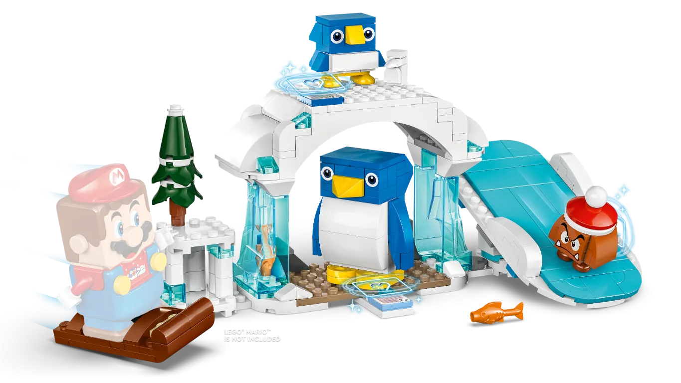 LEGO 71430 Super Mario Penguin Family Snow Adventure Expansion Set