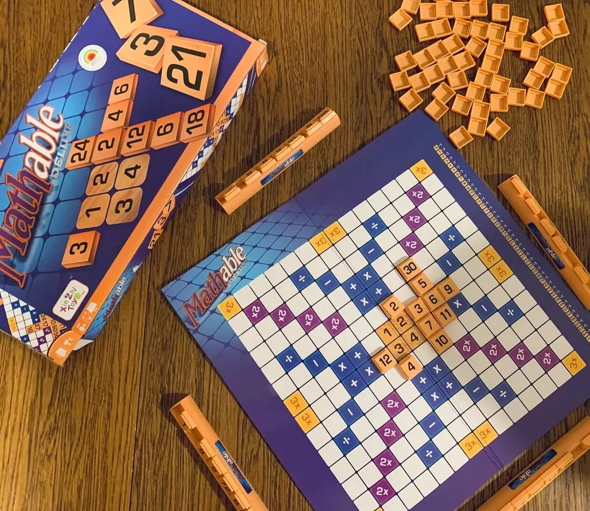 Mathable Challenge Family Board Game