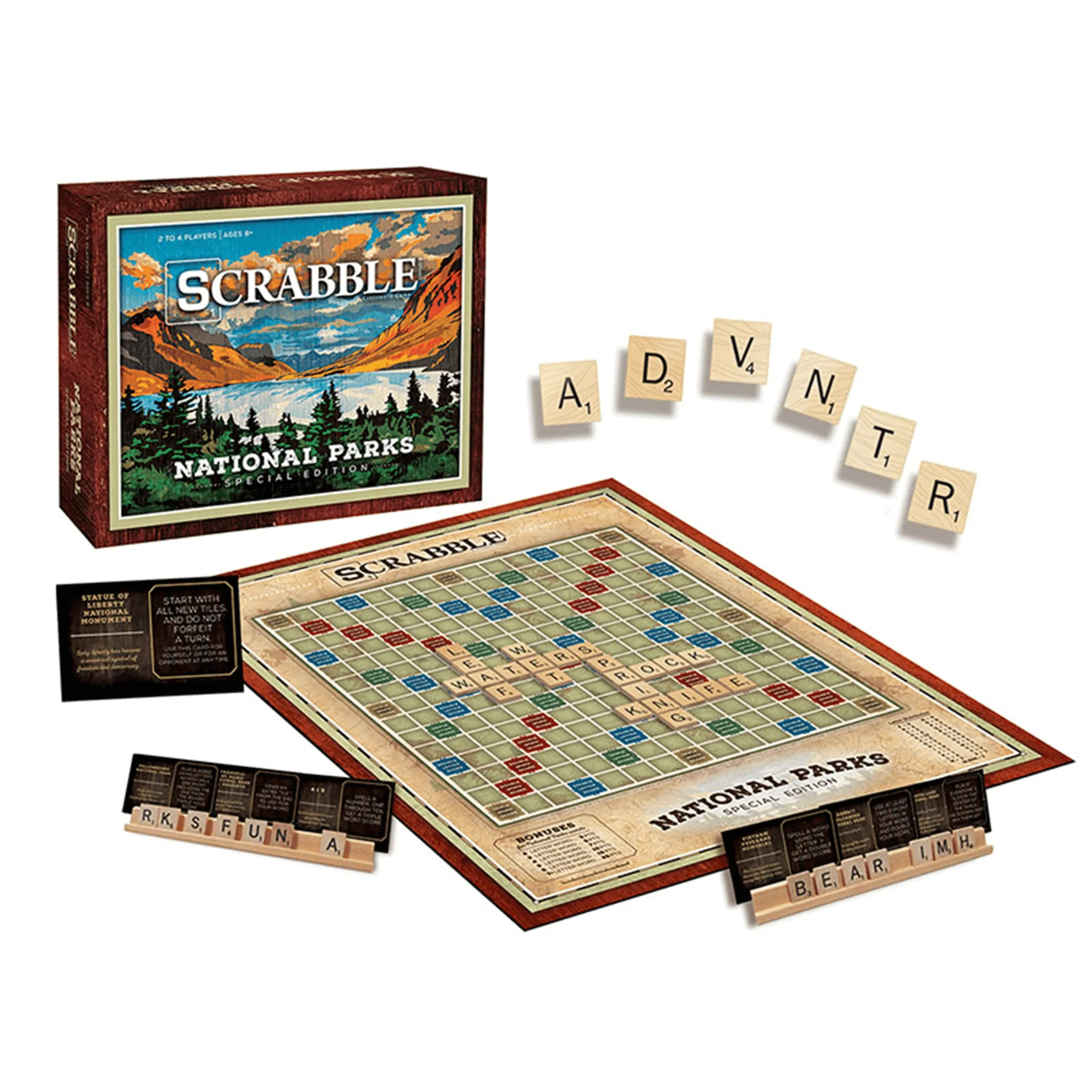 National Parks Scrabble