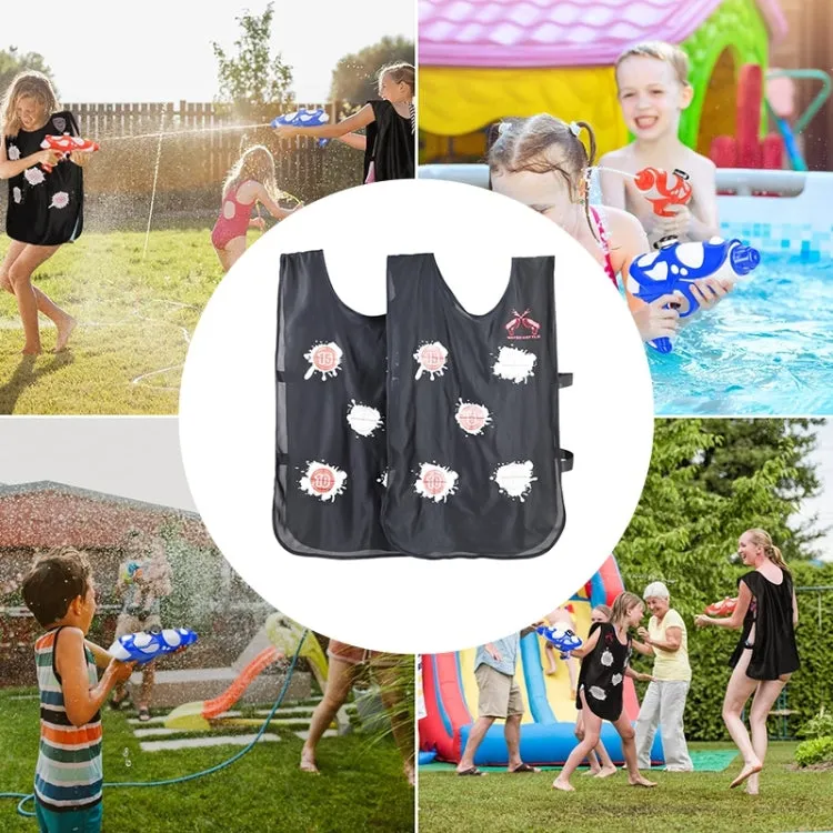 Outdoor Water Play Equipment Meets Water Color Change Vest Without Toy Sprinkler