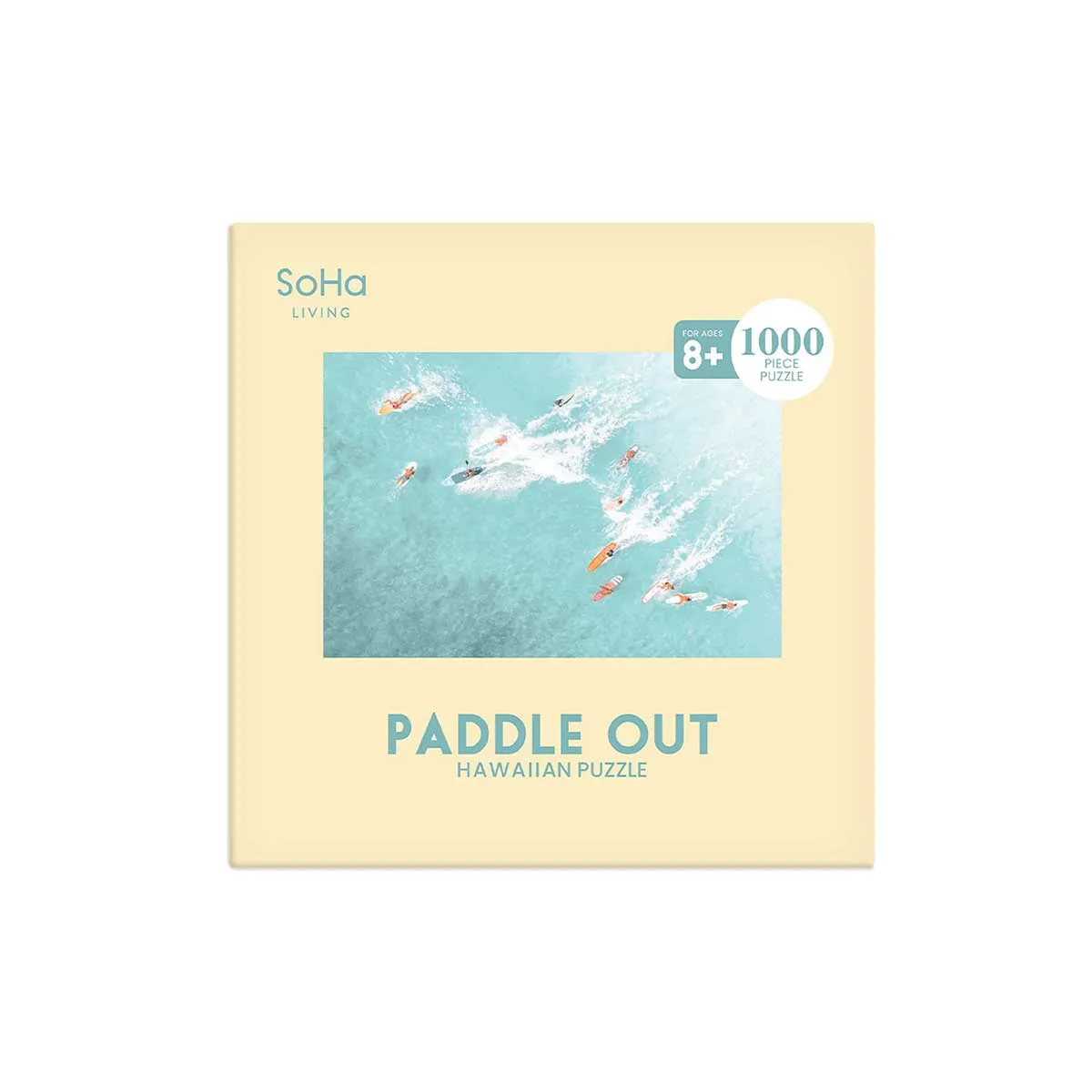 Paddle Out Rectangle Puzzle, 1000pcs