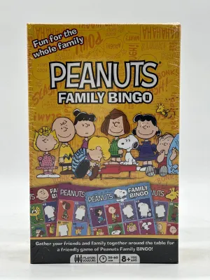 Peanuts Family Bingo