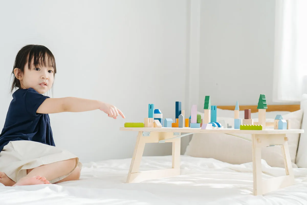 PlanToys Urban City Blocks Set