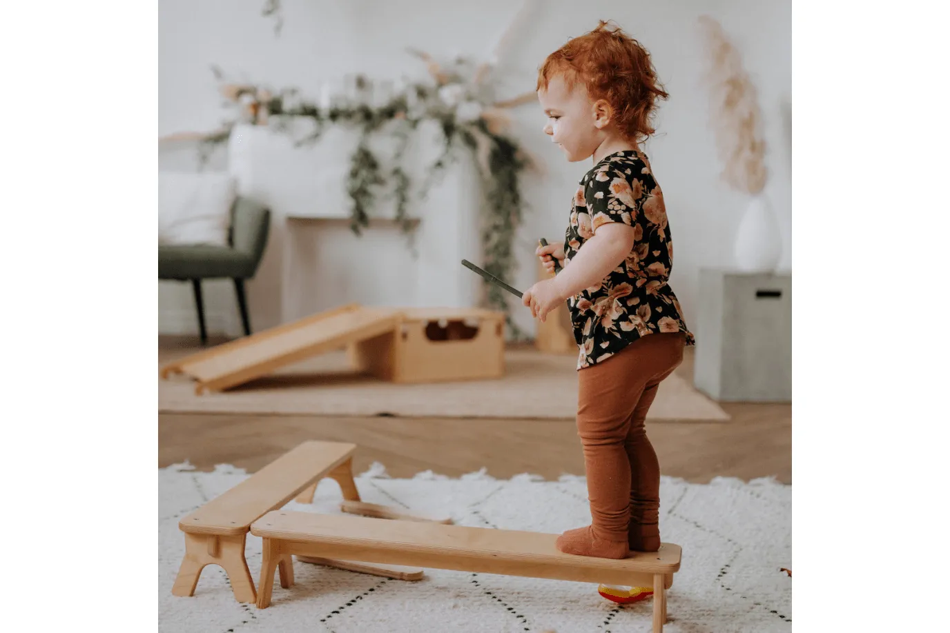 PlayBeam - Wooden Balance Beam for Kids