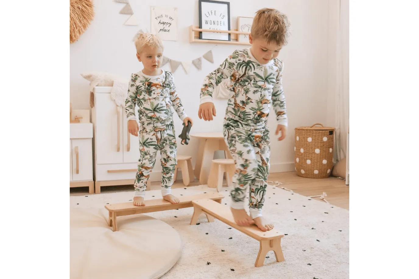 PlayBeam - Wooden Balance Beam for Kids