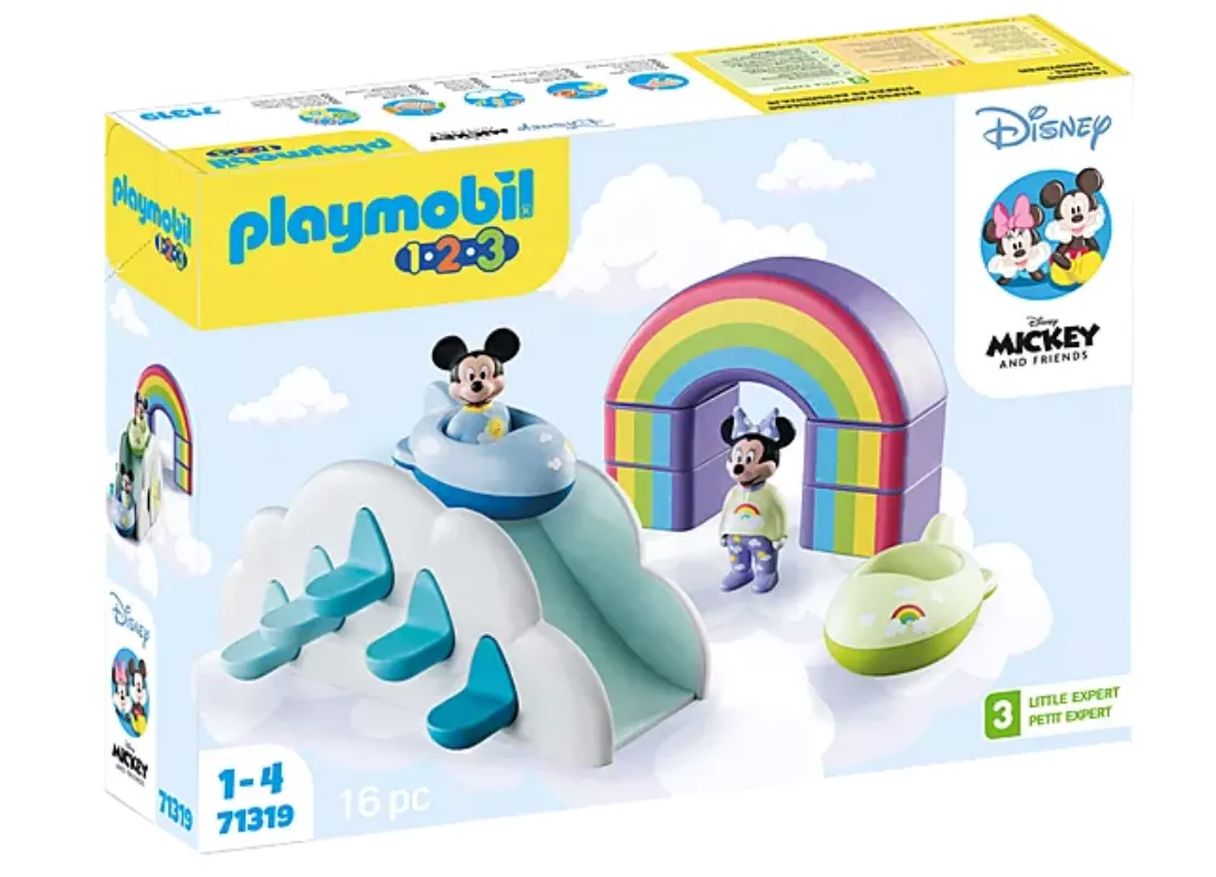 Playmobil 1.2.3 & Disney: Mickey's & Minnie's Cloud Home 71319