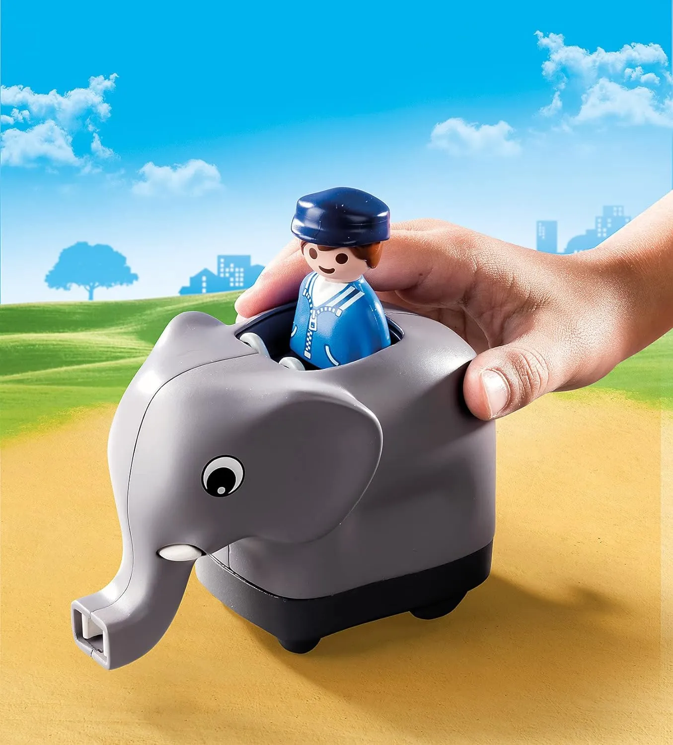 Playmobil 1.2.3 Animal Train