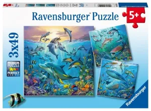 Ravensburger  Ocean Life Puzzle 3x49pc