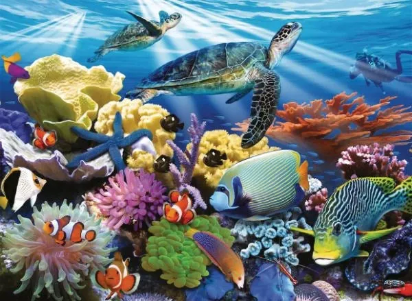 Ravensburger Ocean Turtles Puzzle 200pc