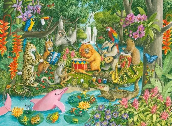 Ravensburger Rainforest River Band 100pc