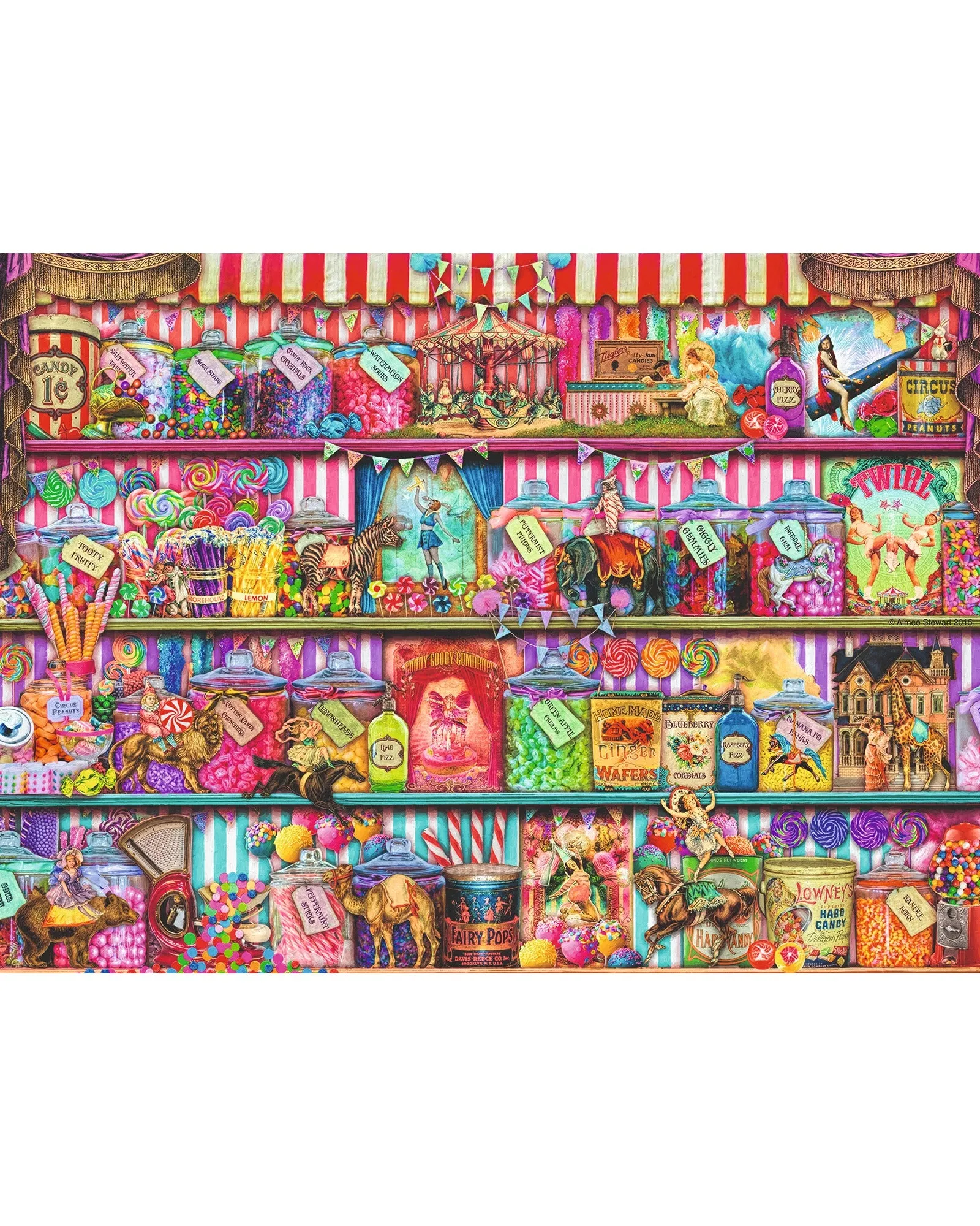 Ravensburger The Sweet Shop Aimee Stewart 500 Piece