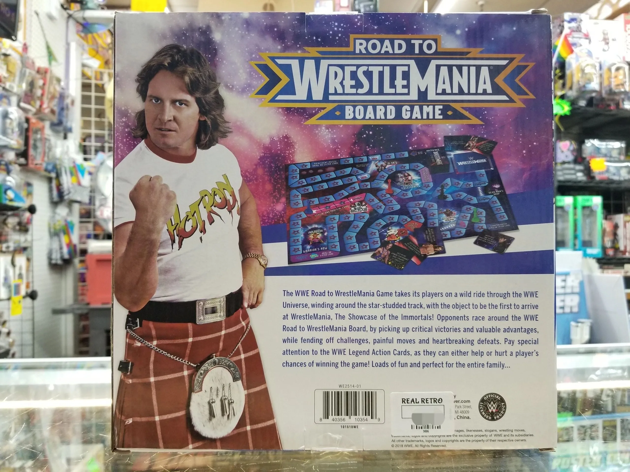 Road To Wrestlemania Board Game